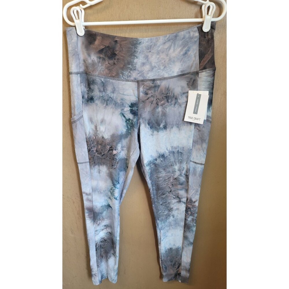 True Craft Womens Soft Shop Core Charcoal Leggings‎ Size 0X New With Tags